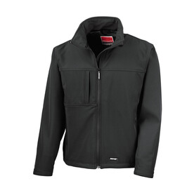 Result Men`s Classic Softshell Jacket, Black, S bedrucken, Art.-Nr. 439331013 Result Men`s Classic Softshell Jacket, Black, S bedrucken, Art.-Nr. 439331013