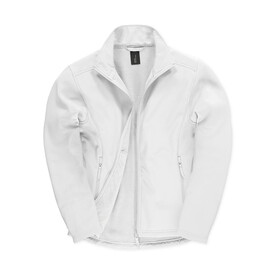 B &amp;amp; C ID.701 Softshell Jacket, White/White, S bedrucken, Art.-Nr. 445420703