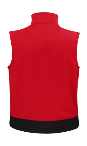 Result Softshell Bodywarmer, Black/Black, L bedrucken, Art.-Nr. 459331775