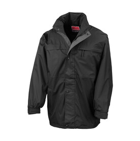 Result Mid-Season Jacket, Black/Grey, XS bedrucken, Art.-Nr. 467331512 Result Mid-Season Jacket, Black/Grey, XS bedrucken, Art.-Nr. 467331512