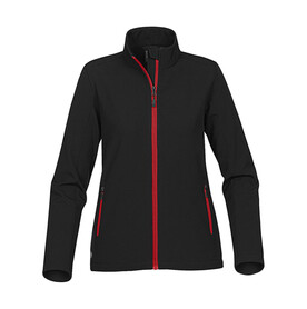StormTech Women`s Orbiter Softshell Jacket, Black/Bright Red, S bedrucken, Art.-Nr. 469181793 StormTech Women`s Orbiter Softshell Jacket, Black/Bright Red, S bedrucken, Art.-Nr. 469181793