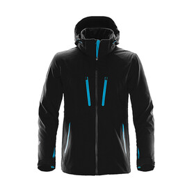 StormTech Patrol Softshell Jacket, Black/Electric, S bedrucken, Art.-Nr. 477181603