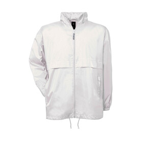 B &amp;amp; C Air Windbreaker, White, S bedrucken, Art.-Nr. 495420003