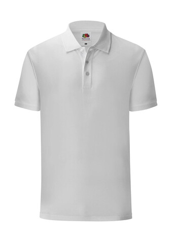 Fruit of the Loom Iconic Polo, White, XL bedrucken, Art.-Nr. 500010006