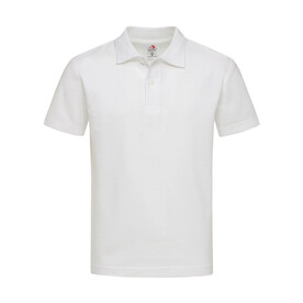 Stedman Polo Kids, White, XS (110-116) bedrucken, Art.-Nr. 508050002