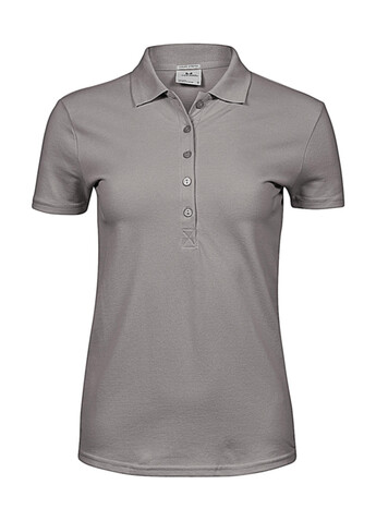 Tee Jays Ladies` Luxury Stretch Polo, Stone, L bedrucken, Art.-Nr. 513540095