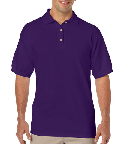 Gildan DryBlend Adult Jersey Polo, Purple, 3XL bedrucken, Art.-Nr. 520093498