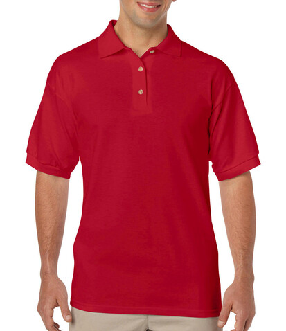 Gildan DryBlend Adult Jersey Polo, Red, L bedrucken, Art.-Nr. 520094005