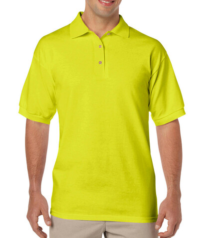 Gildan DryBlend Adult Jersey Polo, Safety Green, 2XL bedrucken, Art.-Nr. 520095117