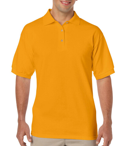 Gildan DryBlend Adult Jersey Polo, Gold, 3XL bedrucken, Art.-Nr. 520096438