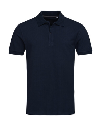 Stedman Henry Polo Men, Marina Blue, 2XL bedrucken, Art.-Nr. 521052077
