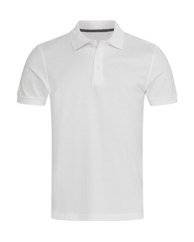 Stedman Lux Polo Men, White, L bedrucken, Art.-Nr. 525050005