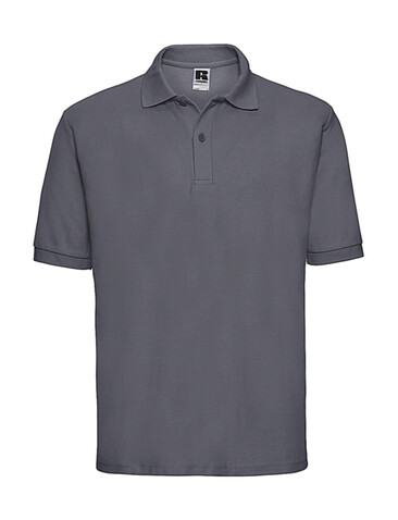 Russell Europe Men`s Classic Polycotton Polo, Convoy Grey, XS bedrucken, Art.-Nr. 539001272