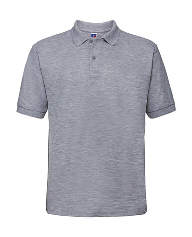 Russell Europe Men`s Classic Polycotton Polo, Light Oxford, M bedrucken, Art.-Nr. 539007194