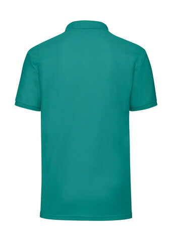 Fruit of the Loom 65/35 Polo, Heather Green, 3XL bedrucken, Art.-Nr. 539015158