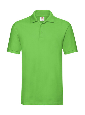 Fruit of the Loom Premium Polo, Lime Green, L bedrucken, Art.-Nr. 551015215