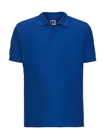 Russell Europe Men`s Ultimate Cotton Polo, White, XS bedrucken, Art.-Nr. 577000002