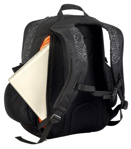 Shugon London Backpack, Black, One Size bedrucken, Art.-Nr. 614381010