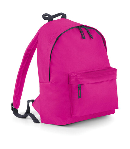 Bag Base Junior Fashion Backpack, Fuchsia/Graphite Grey, One Size bedrucken, Art.-Nr. 615294390