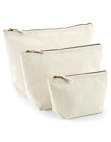 Westford Mill Canvas Accessory Bag, Natural, S bedrucken, Art.-Nr. 616280083