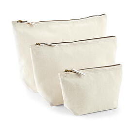 Westford Mill Canvas Accessory Bag, Natural, S bedrucken, Art.-Nr. 616280083