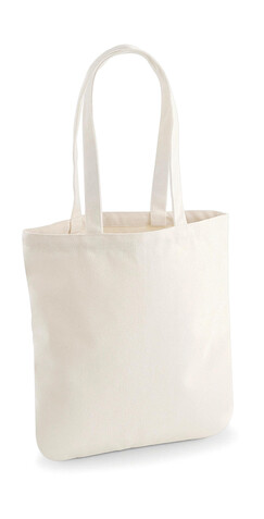 Westford Mill EarthAware™ Organic Spring Tote, Black, One Size bedrucken, Art.-Nr. 639281010