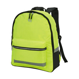 Shugon Gatwick Hi-Vis Backpack, Hi-Vis Yellow, One Size bedrucken, Art.-Nr. 646386050