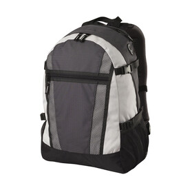Shugon Indiana Student/ Sports Backpack, Dark Grey/Off White, One Size bedrucken, Art.-Nr. 650381530 Shugon Indiana Student/ Sports Backpack, Dark Grey/Off White, One Size bedrucken, Art.-Nr. 650381530