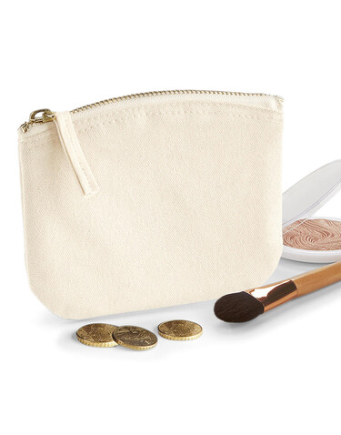 Westford Mill EarthAware™ Organic Spring Purse, Pastel Pink, One Size bedrucken, Art.-Nr. 659284180