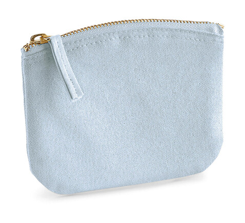Westford Mill EarthAware™ Organic Spring Purse, Pastel Blue, One Size bedrucken, Art.-Nr. 659283230