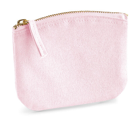 Westford Mill EarthAware™ Organic Spring Purse, Pastel Pink, One Size bedrucken, Art.-Nr. 659284180