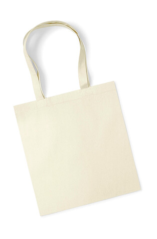 Westford Mill Organic Premium Cotton Tote, Natural, One Size bedrucken, Art.-Nr. 662280080