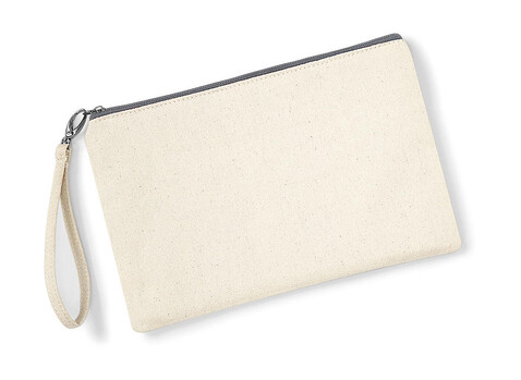 Westford Mill Canvas Wristlet Pouch, Natural/Light Grey, One Size bedrucken, Art.-Nr. 667280620 Westford Mill Canvas Wristlet Pouch, Natural/Light Grey, One Size bedrucken, Art.-Nr. 667280620