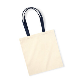 Westford Mill EarthAware™ Organic Bag for Life - Contrast Handle, Natural/French Navy, One Size bedrucken, Art.-Nr. 672280550 Westford Mill EarthAware™ Organic Bag for Life - Contrast Handle, Natural/French Navy, One Size bedrucken, Art.-Nr. 672280550