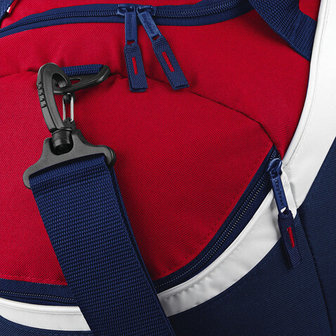 Bag Base Teamwear Holdall, Classic Red/Black/White, One Size bedrucken, Art.-Nr. 672294860