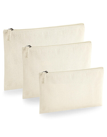 Westford Mill EarthAware™ Organic Accessory Pouch, French Navy, L bedrucken, Art.-Nr. 673282015