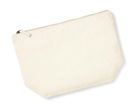 Westford Mill EarthAware™ Organic Accessory Bag, Natural, L bedrucken, Art.-Nr. 674280085