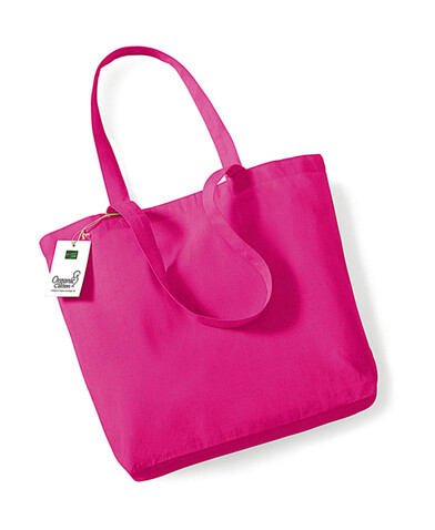 Westford Mill Organic Cotton Shopper, Natural, One Size bedrucken, Art.-Nr. 695280080