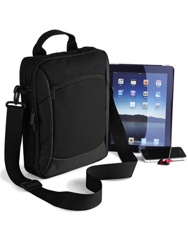 Quadra Executive iPad® Case, Black, One Size bedrucken, Art.-Nr. 695301010