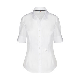 Seidensticker Seidensticker Slim Fit 1/2 Kent Women, White, 38 bedrucken, Art.-Nr. 707200003