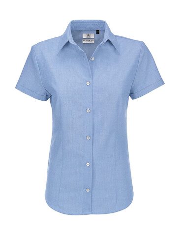 B &amp; C Oxford SSL/women Shirt, Silver Moon, 5XL bedrucken, Art.-Nr. 711421450