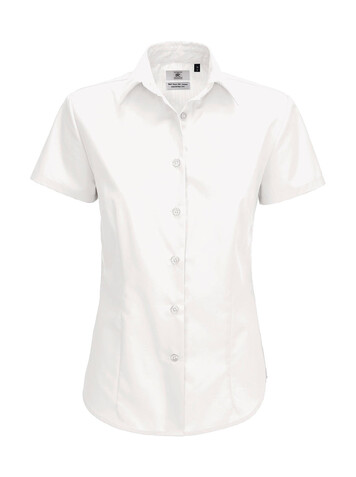 B &amp; C Smart SSL/women Poplin Shirt, White, 3XL bedrucken, Art.-Nr. 717420008