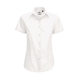 B & C Smart SSL/women Poplin Shirt, White, XL bedrucken, Art.-Nr. 717420006 B & C Smart SSL/women Poplin Shirt, White, XL bedrucken, Art.-Nr. 717420006