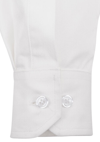 B &amp; C Sharp LSL/women Twill Shirt, White, L bedrucken, Art.-Nr. 718420005