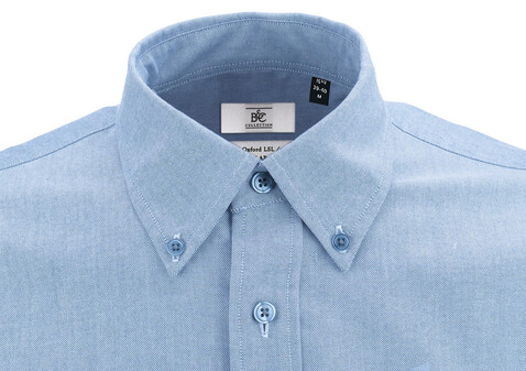 B & C Oxford SSL/men Shirt, Silver Moon, S bedrucken, Art.-Nr. 721421453 B & C Oxford SSL/men Shirt, Silver Moon, S bedrucken, Art.-Nr. 721421453