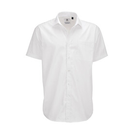 B & C Smart SSL/men Poplin Shirt, White, S bedrucken, Art.-Nr. 727420003 B & C Smart SSL/men Poplin Shirt, White, S bedrucken, Art.-Nr. 727420003