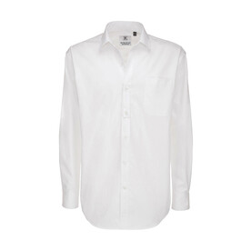 B & C Sharp LSL/men Twill Shirt, White, 3XL bedrucken, Art.-Nr. 728420008 B & C Sharp LSL/men Twill Shirt, White, 3XL bedrucken, Art.-Nr. 728420008