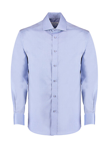 Kustom Kit Classic Fit Premium Cutaway Oxford Shirt, White, L bedrucken, Art.-Nr. 741110005