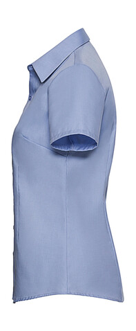 Russell Europe Ladies` Herringbone Shirt, Light Blue, 2XL (44) bedrucken, Art.-Nr. 763003217