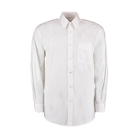 Kustom Kit Classic Fit Premium Oxford Shirt, White, XS bedrucken, Art.-Nr. 778110000